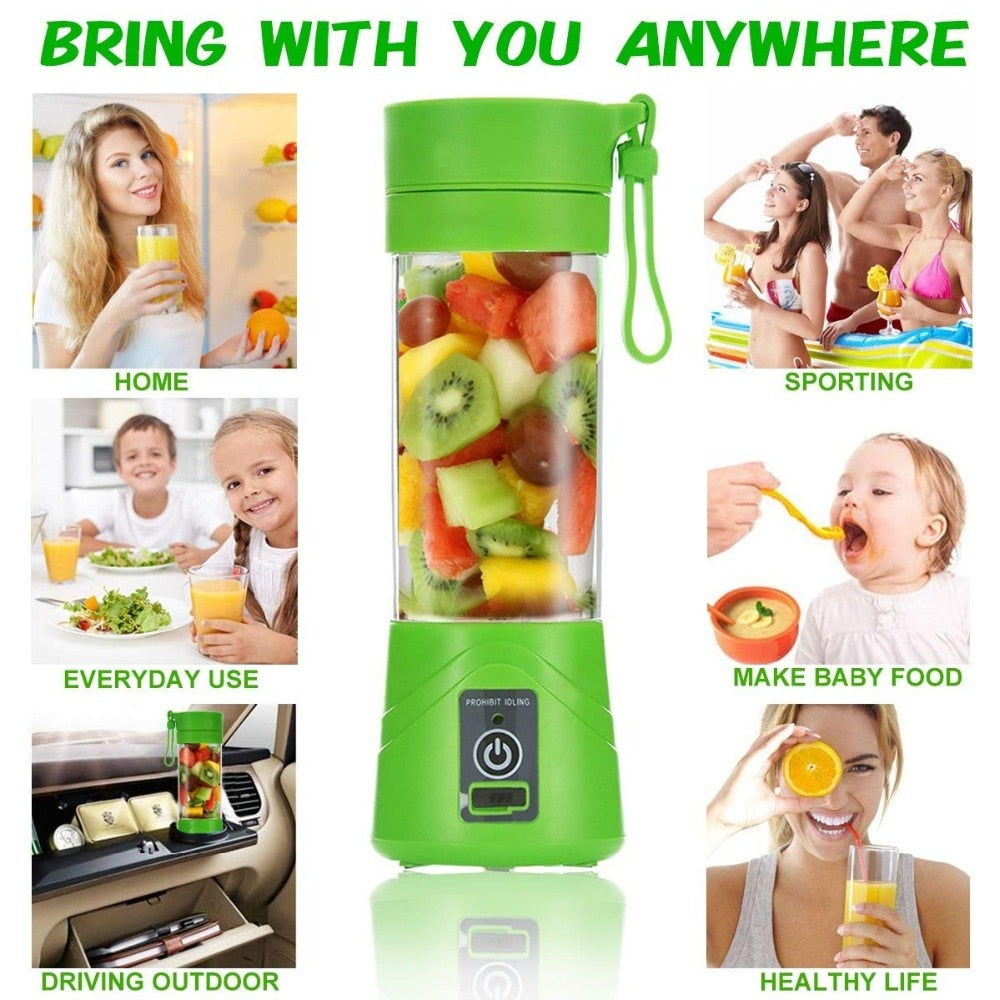 380ml USB Rechargeable Blender Shaker