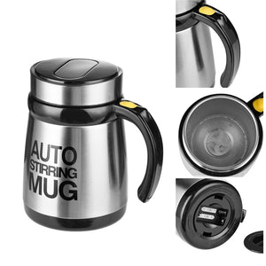 High Quality Automatic Coffee Stirring Mug Electric Milkshake Cup Grain Powder Mixing Cup Shaker Kitchen and Home Supplies