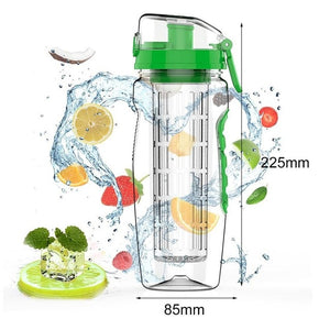 1000ML Leak-proof Fruit Infuser Water Bottle